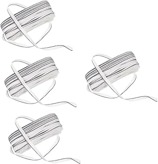 COHEALI 4 Rolls Book side with plug cloth silk tape cotton ribbon head scarf headband tail band ribbon DIY album cloth strip binding tools Hardcover Book Supplies bookbinding bands repair