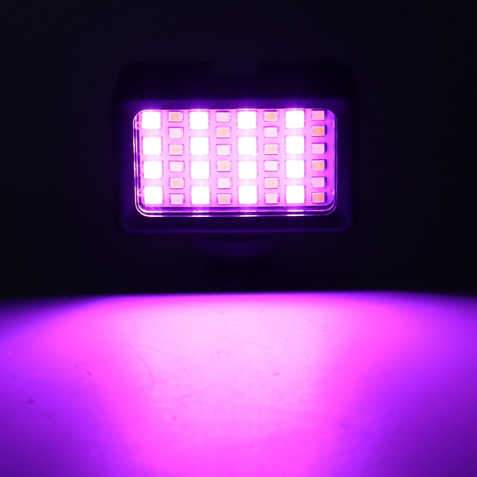 Sxhlseller Luce Video Subacquea RGB 2700K-5600K |Luce per Fotocamera Subacquea da 40 M per la Fotografia in Streaming Live