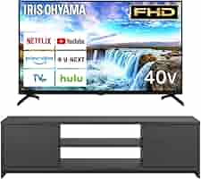 Amazon | アイリスオーヤマ 新生活セット2点セット Google液晶TV