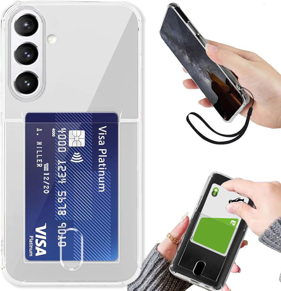 Amazon.co.jp: 適用 Galaxy S24 SC-51E ケース クリア ストラップ