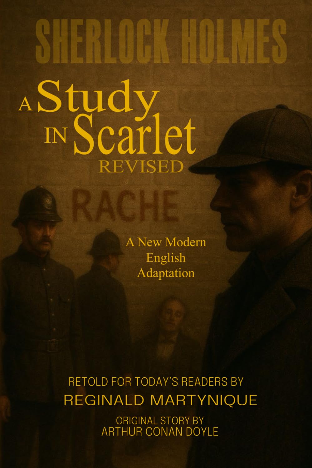 A Study in Scarlet Revised: A New Modern English Adaptation: Fully Illustrated and annotated