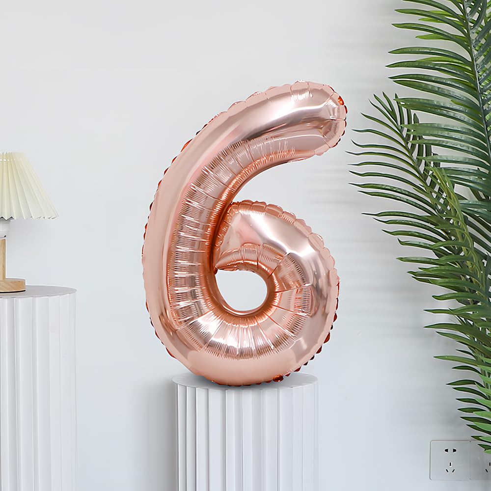 Foil Globo Número 5 Azul 40" (101cm), Inflable Helio o aire, Gigante Numeros 0-9, 10-19, 20-29, 30-100, Grande Globos Decoración para La Boda Aniversario y Cumpleaños Fiestas — view 193