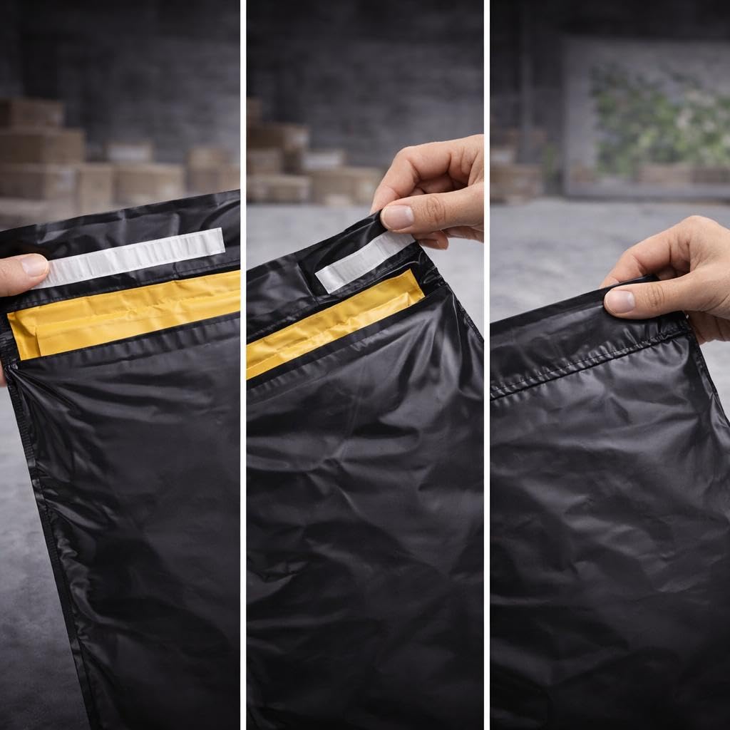 Bolsas para Envíos de Plástico Opaco de Alta Resistencia | (100 uds) Packaging para E-commerce y Mensajería | Sobres de Envío Autoadhesivos | Kit Multiusos de Embalaje para Envíos (35 x 41)