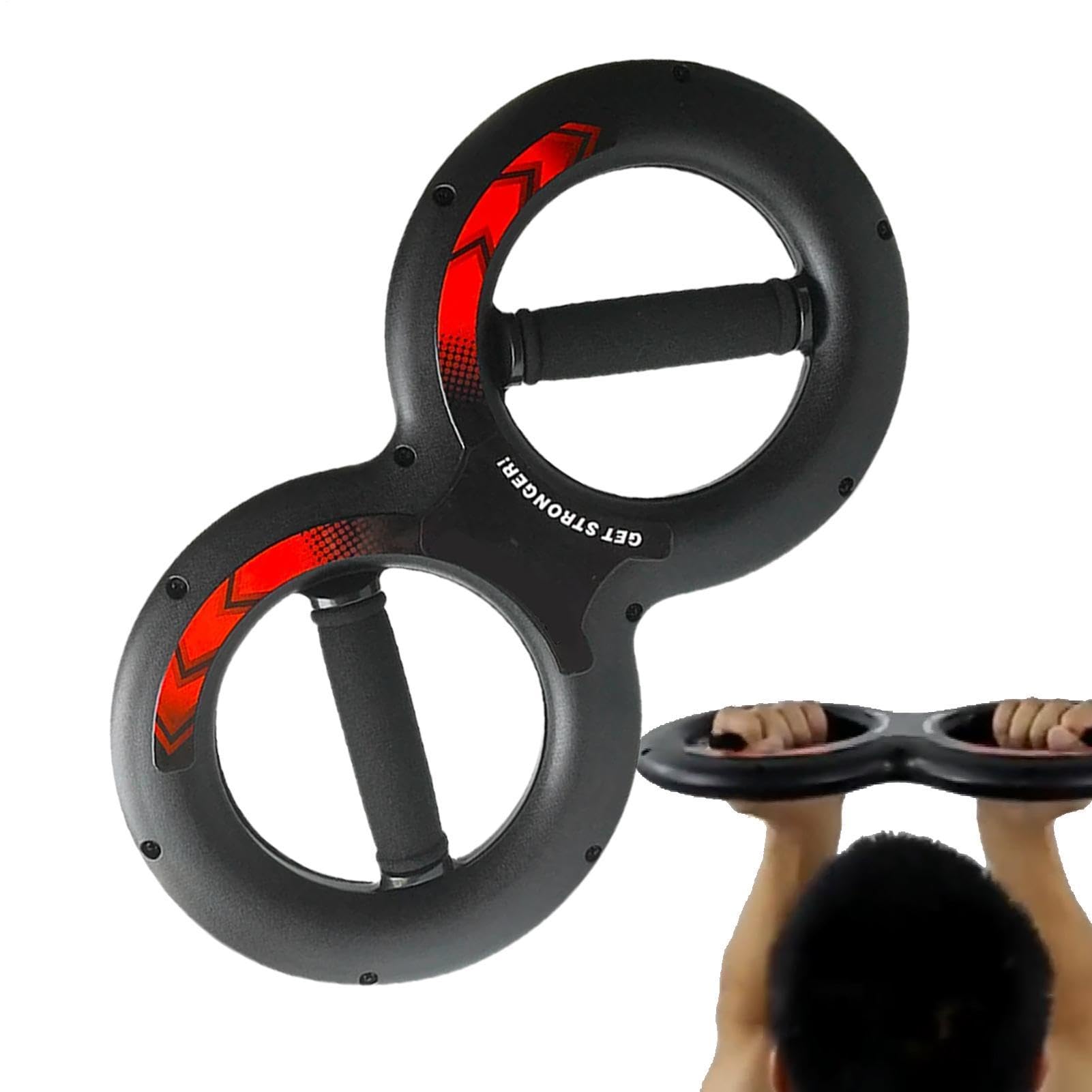Trenażer siły nadgarstków, budowniczy siły przedramienia,Fitness Trenażer | mięśni nadgarstka przedramienia | Wygodny sprzęt do treningu przedramion z uchwytem do domu, akademika, siłowni, podróży
