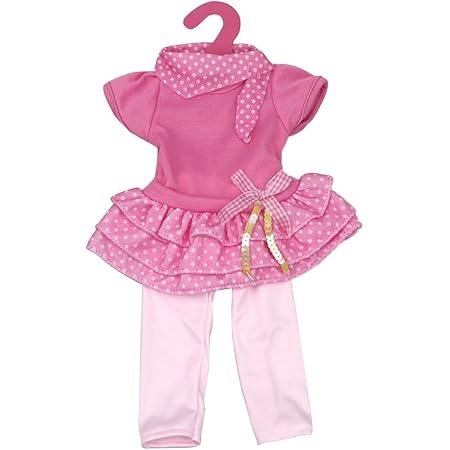 Schone Puppen Kleidung Fur 18 Zoll Amerikanische Madchen Puppen Kleidung Rosa Rosa Rot Amazon De Spielzeug