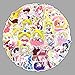 ZXXC 59 Piezas Sailor Moon Sexy Pegatina de Dibujos Animados Equipaje Maleta decoración Pegatina Impermeable