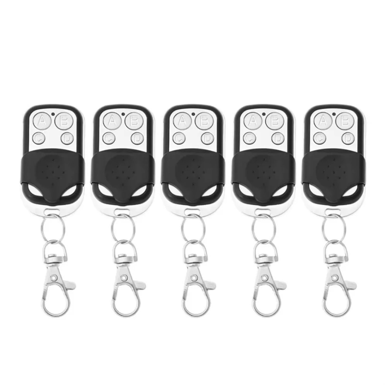 Limitadores de Puertas 433MHZ Control remoto puerta de garaje abridor duplicador clon aprendizaje código rodante llave coche | 5PCS