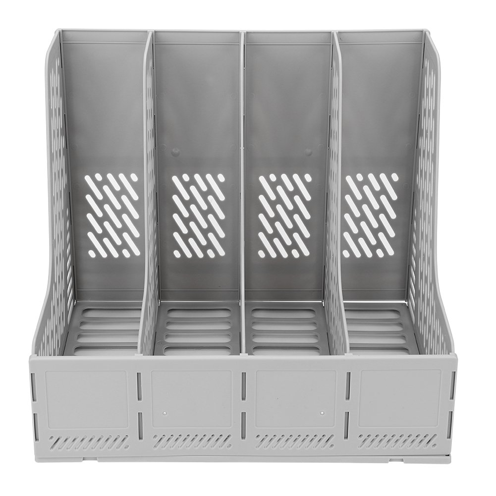 Portariviste Da Scrivania Chstarina 4 Scomparti - Organizer Per Documenti E Libri - Foto 3