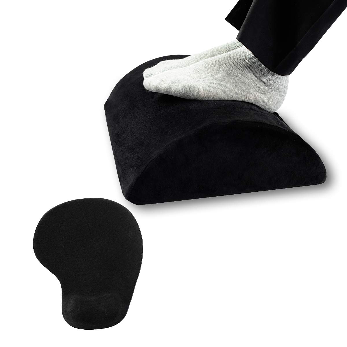 Buy FuFeng Foot Rest for Under Desk at Work, Soft Yet Firm Foam