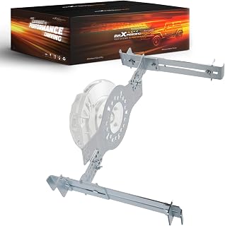 maXpeedingrods Tire/Rim Fit Size Measuring Mockup Tool for 14"-22", Wheel Fitment Simulator Tool for 7" to 17" Wheel Widths, 5-Lug Wheel Bolt Pattern