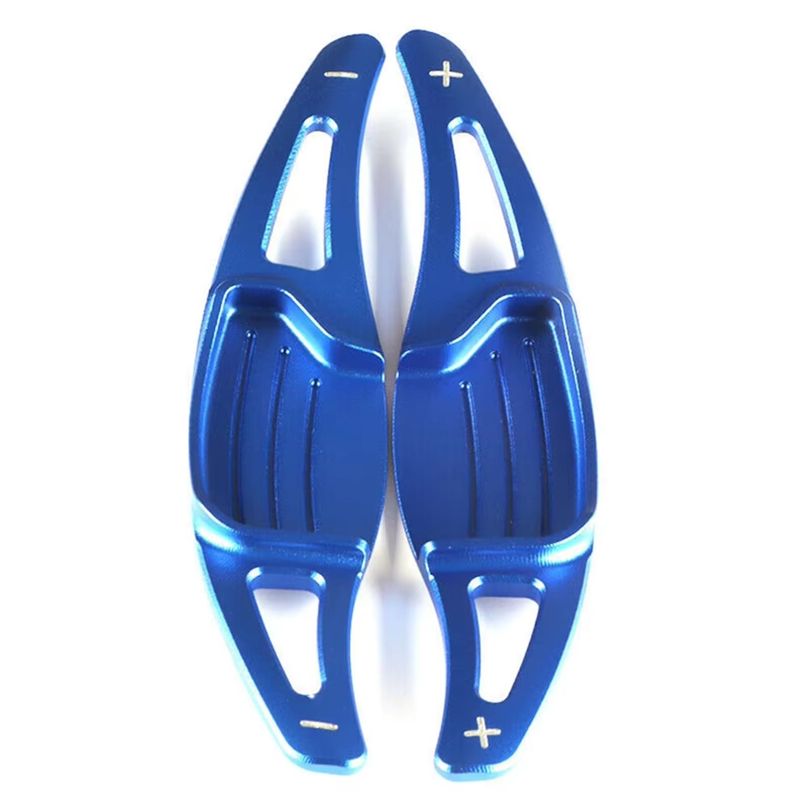 BWWIEZRS Compatible with Mondeo 2013-2019 for Taurus for Edge 2015-2019 Steering Wheel Paddle Shift Aluminum Extension Shifter Shift Paddles(Blue)