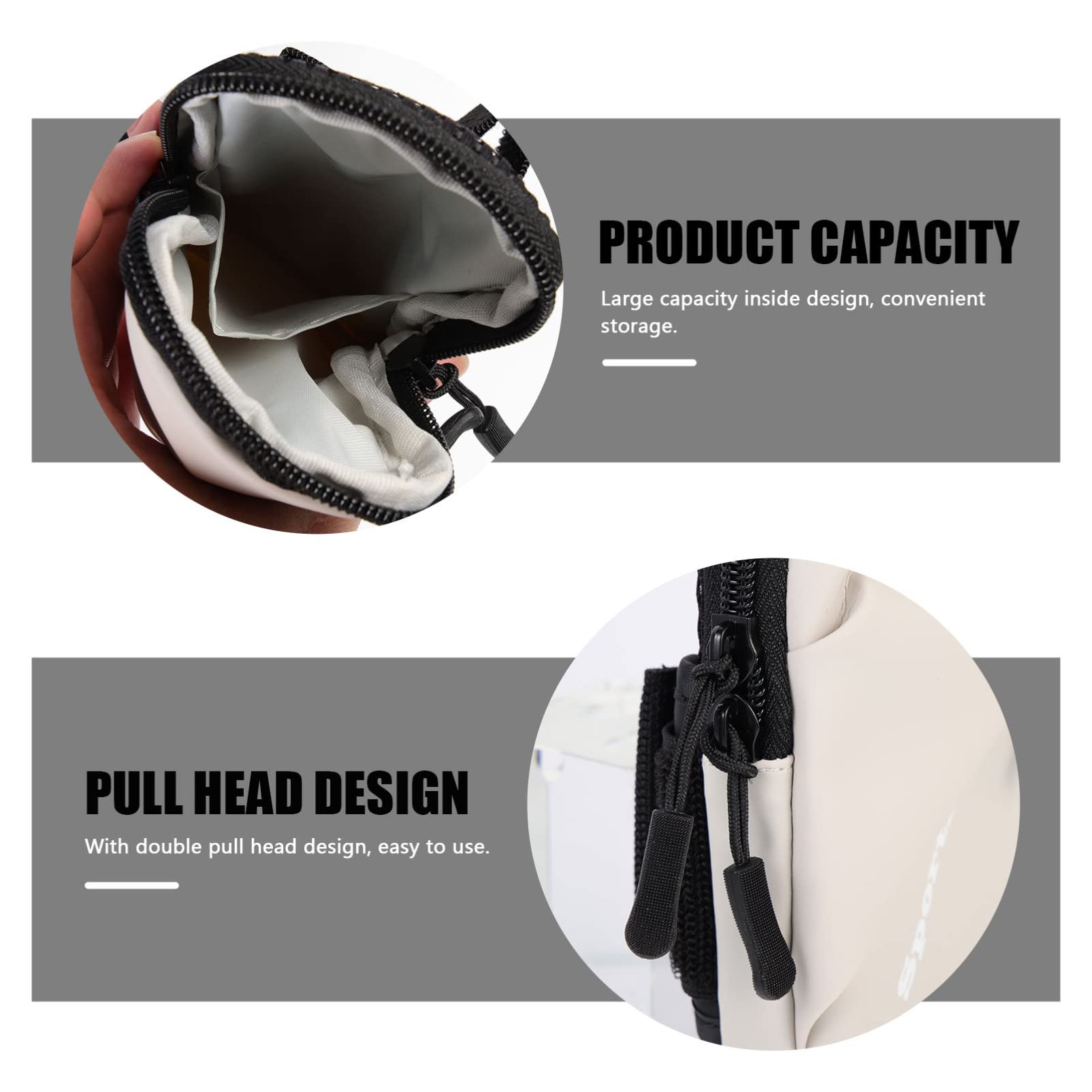 Gatuida 4pièces Brassard De Course Élastique pour Téléphone Poche De Rangement Étanche pour Sport Et Activités Plein Air Compatible Majorité des Smartphones