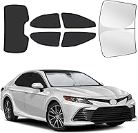 Vista 34 de Parasoles para ventanas de auto para bebé, 4 unidades de 20 x 12 pulgadas, adherencia estática, cubiertas para ventanas laterales, frontales