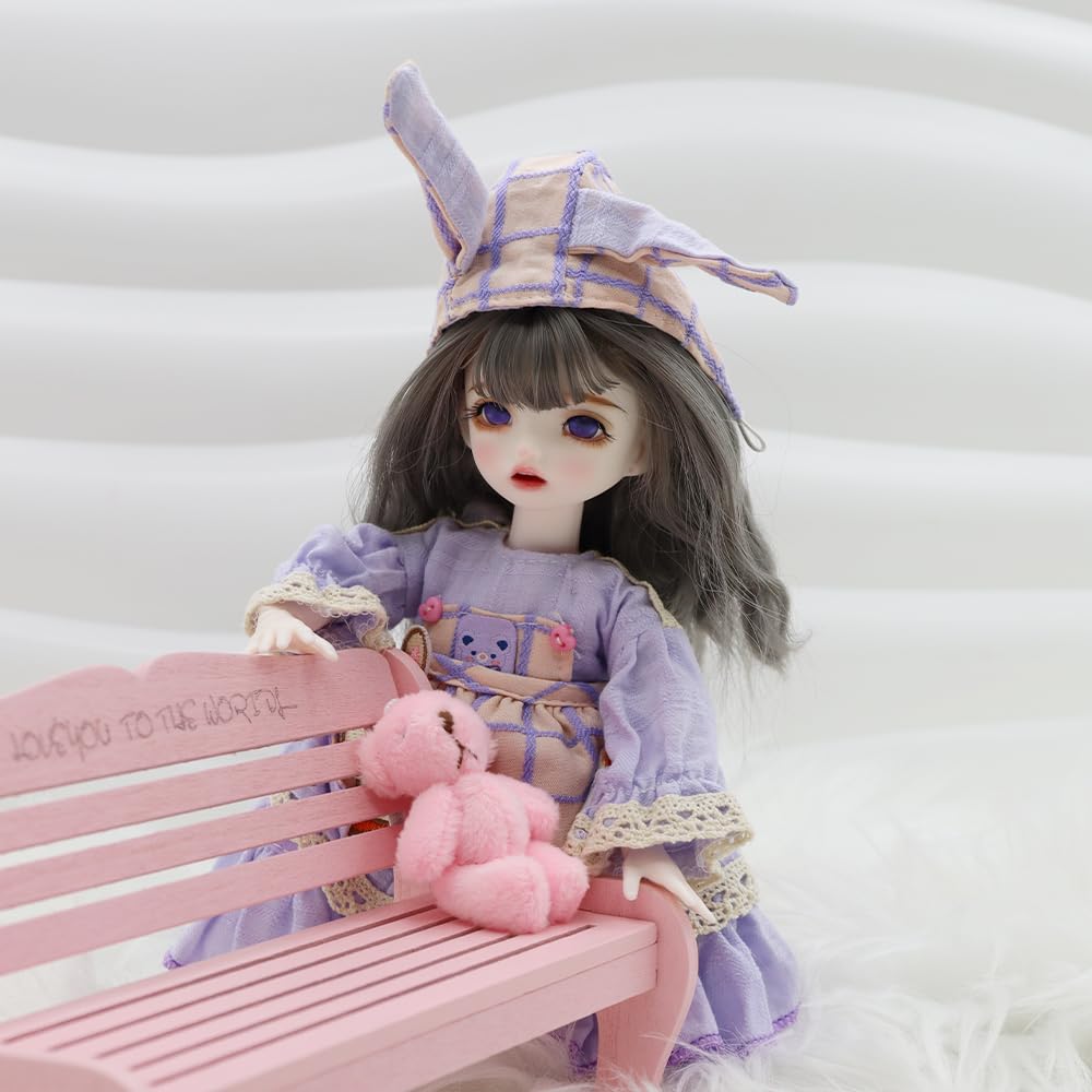 Amazon | BALOLO BJD ドール フルセット 1/6 球体関節人形 女の子 30cm