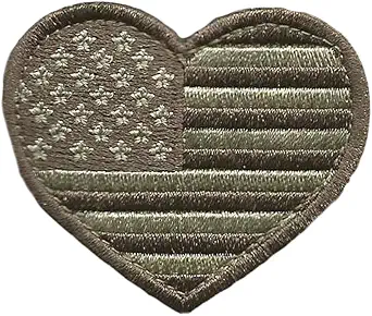Gadsden and Culpeper Tactical Heart USA Patch