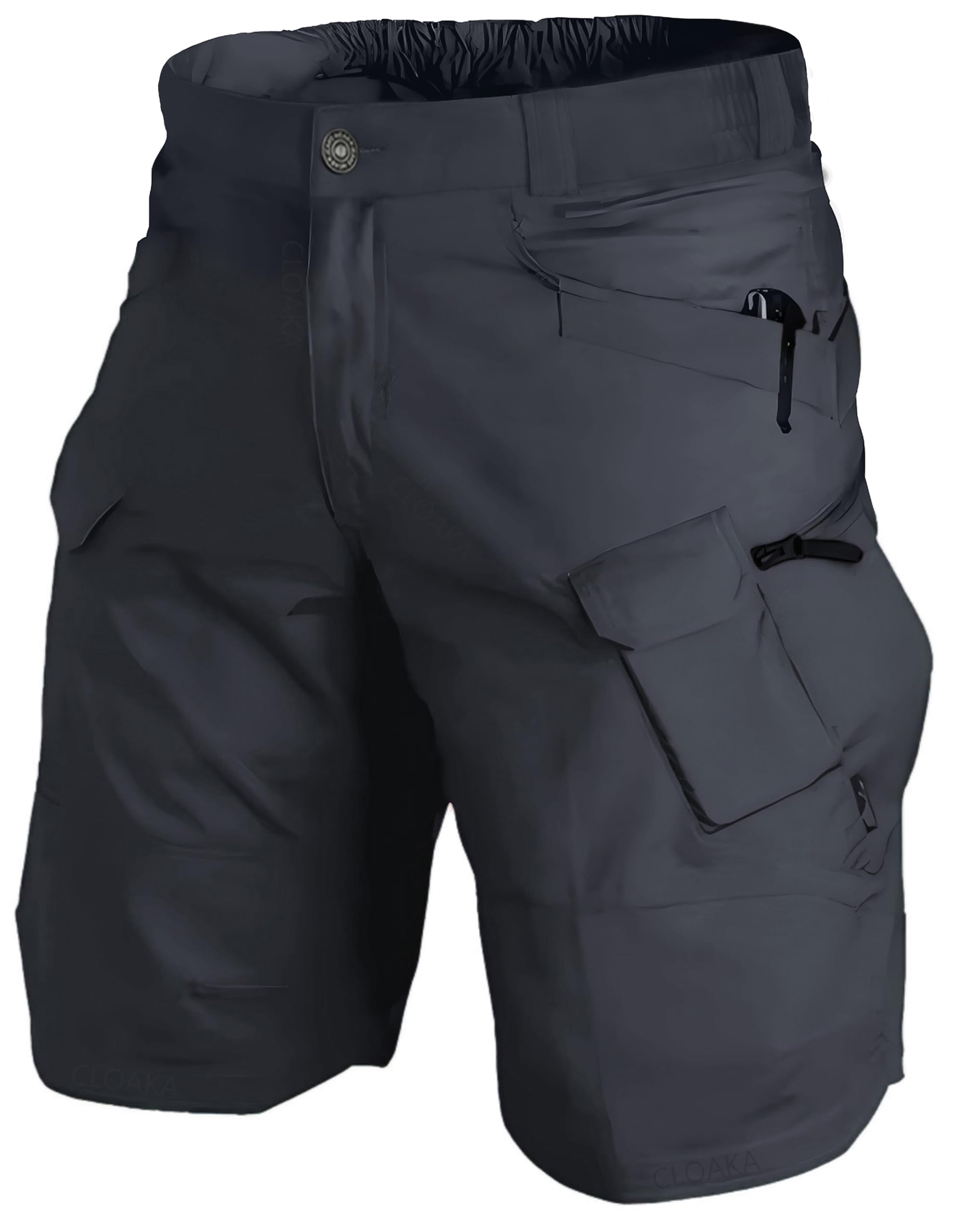 CLOAKA Shorts Herren wasserdicht Outdoor-Shorts wandershorts Herren geeignet für Angeln Freizeit Arbeitshose Kurze Hosen