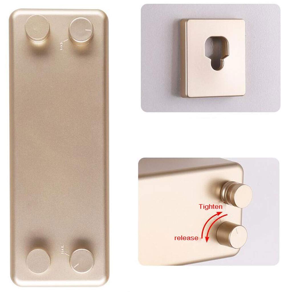 Este tendedero de Viaje, Invisible y portátil, es un tendedero telescópico para Ropa, Ideal para el baño, el balcón y Exteriores, ahorrando Espacio (Color: Plata).