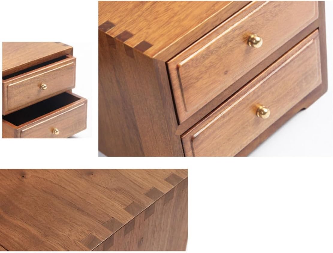 MJKQ9 収納ボックス 引き出し 木製 卓上収納 キューブボックス