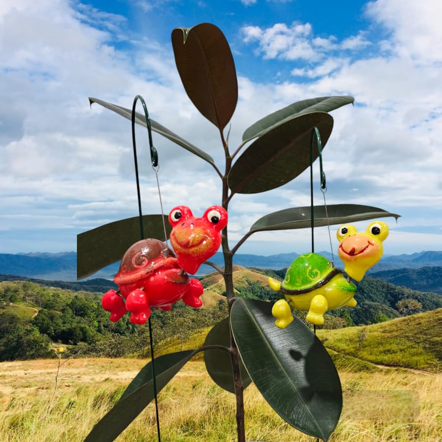 ARUNA DECOR PVC & Metal Colourful Tortoise Set of 2 Garden Decoration Outdoor Sticks/Stakes (Lawn Decor, Garden Decor, Outdoor Decor Stick) [11x7x7 cm] (Hanging Tortoise) (B0DB5ZPP9R) Amazon Price History, Amazon Price Tracker