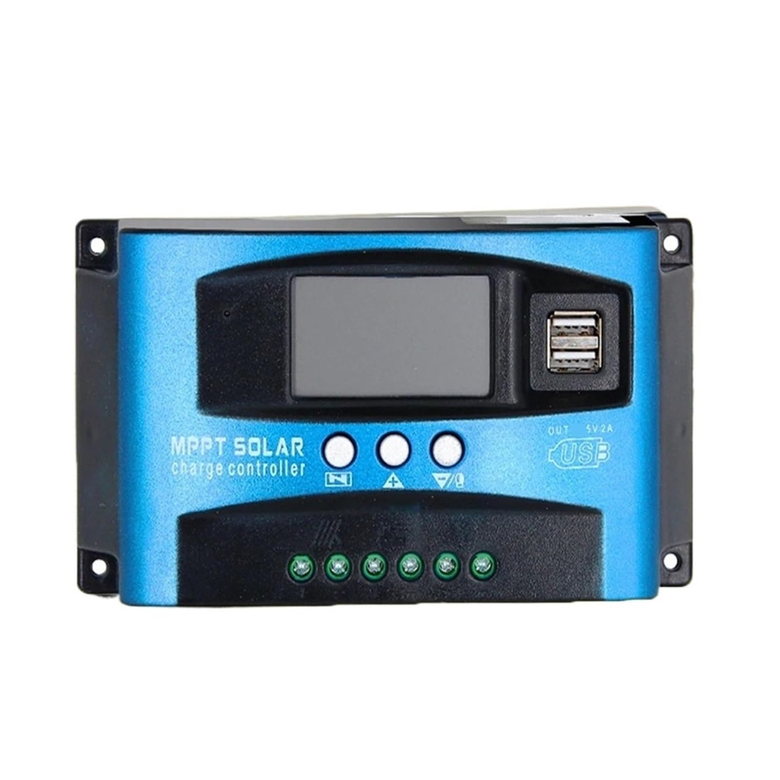Regolatore di carica solare, Controller Di Carica Solare MPPT Dual USB 40A 100A 12V 24V