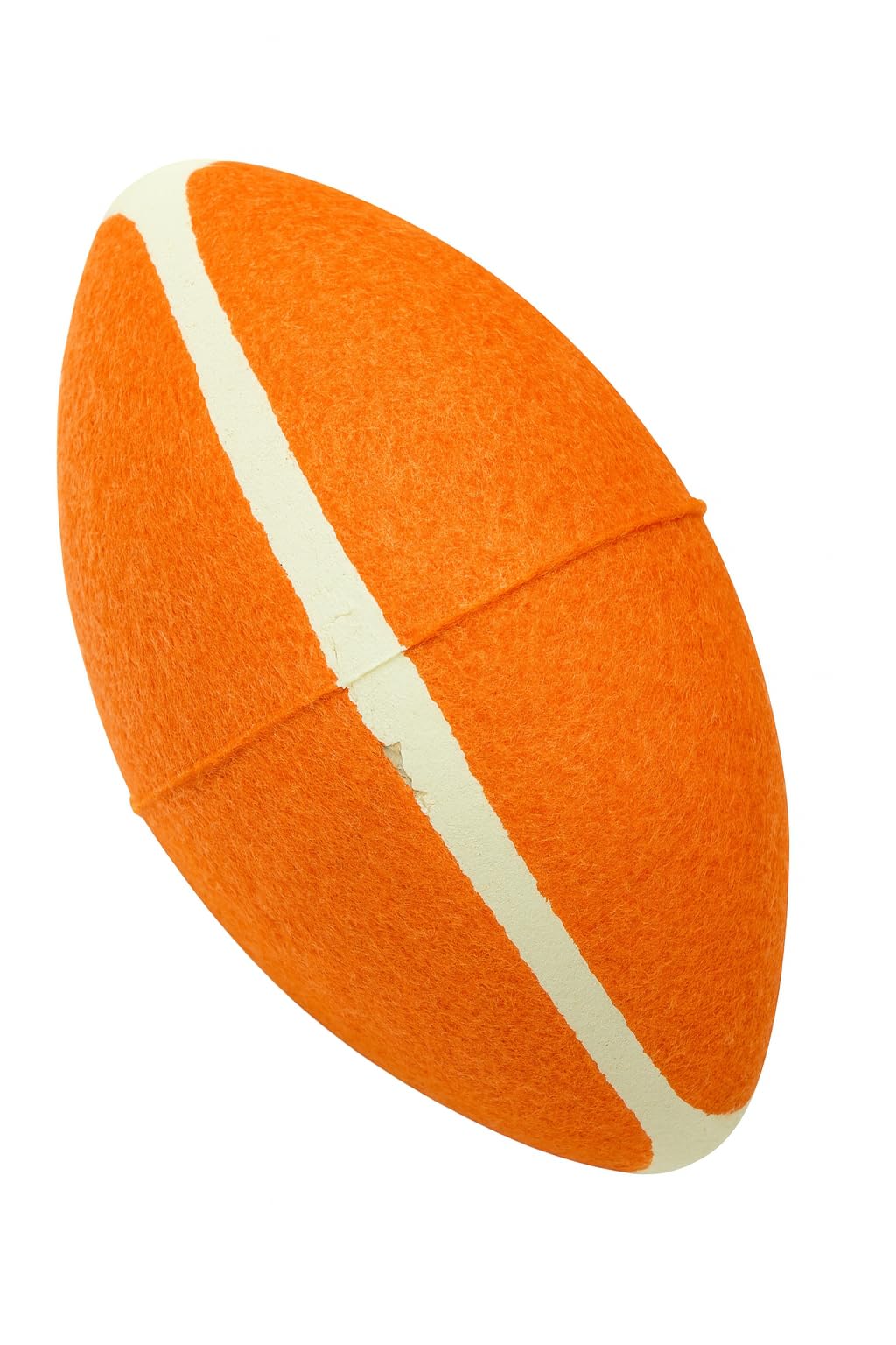 Pet Guru Sports Dog Toys Set, Bone and Rugby Ball & Tennis Ball Toys, Indoor Outdoor Interactive Pet Play Collection Pack of 3 (Orange)