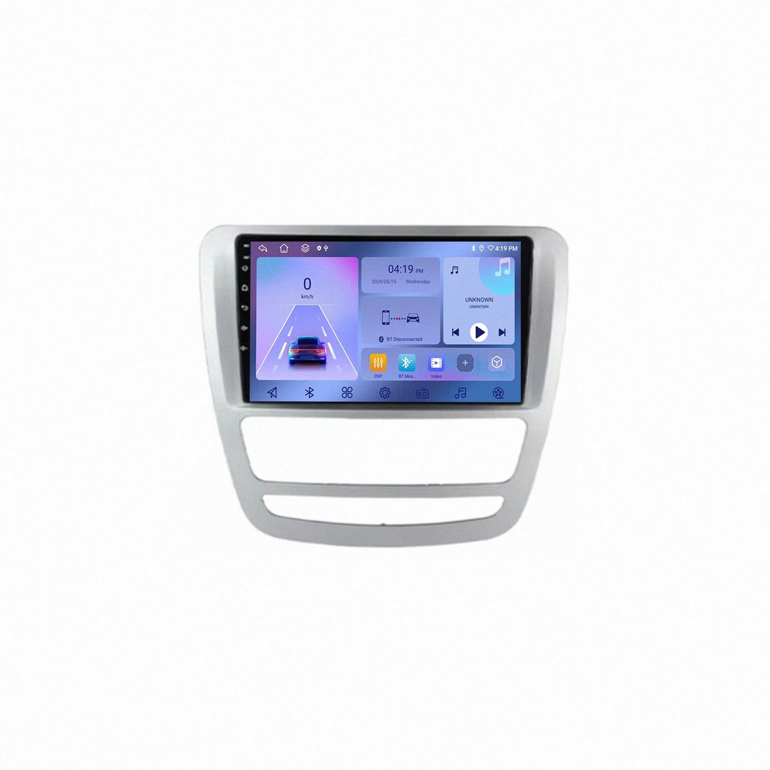 Car Stereo Carplay Radio de Coche para JAC T6 T8 2015-2021 Cámara Trasera - HD Pantalla Carplay Mirror Link - Portátil Radio Coche Bluetooth con, 4 Nuclear 4G+64G