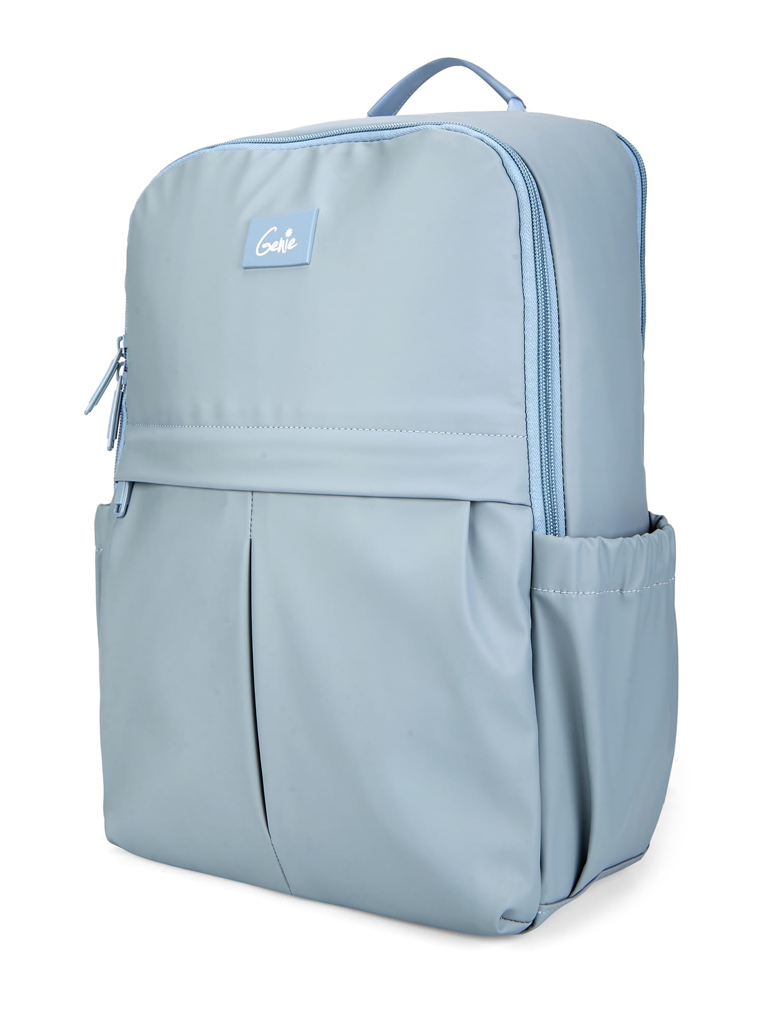 genie Cipher Formal Backpack For Girls |16 Inch-27 Litres With 2 Compartments with Laptop, Multiple Pockets And Trolley Sleeve |Best For Laptop, Makeup, Cables & College/Work Must-Haves-picture-39