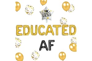 Graduation Decorations 2020: Educated Grad & Class of 2023 Banner & Congrats Signs