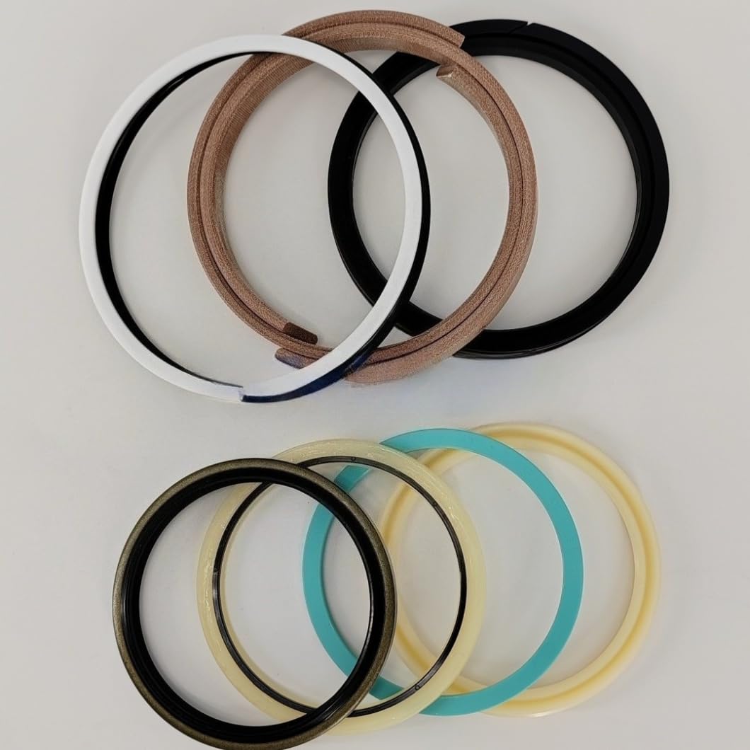 Seal Kit, Compatible with Sany Excavator SY55 SY60 Bucket Cylinder JSY5.5-CD(IV)-00, 60208554K Replacement Part
