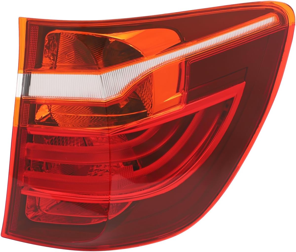 LOYALHEARTDY For 2011 2012 2013 2014 2015 2016 2017BMW X3 Halogen+LED Rear Outer Tail Light Assembly, Passenger Right Tail Lamp Light Brake Light w/Bulbs