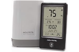 AcuRite 02446M Wireless Rain Gauge: Your Precision Outdoor Weather Monitoring Solution