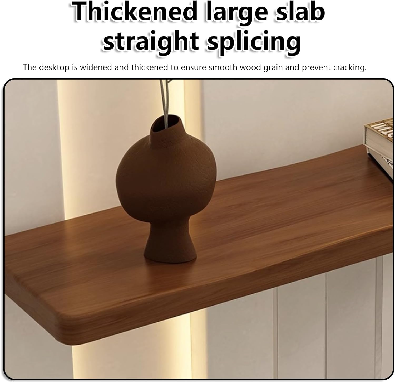 Entryway Table Hallway Decor Console Hallway Table, Narrow Console Tables,Behind Couch Tables(Brown,80cm/31.4in)