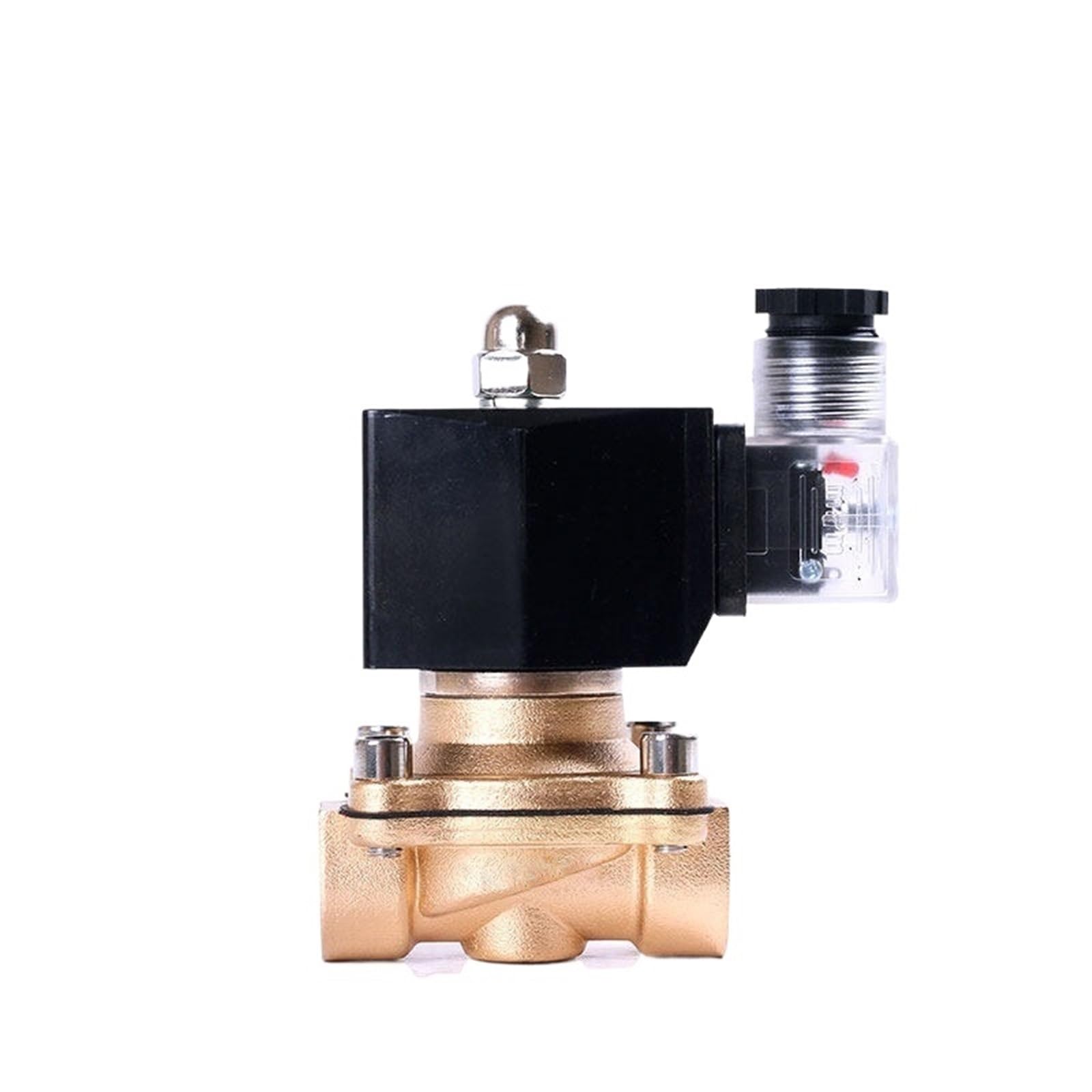 1/2 cala normalnie zamknięty mosiężny zawór elektromagnetyczny do gazu ziemnego LPG 220VAC 24VDC 12VDC 110VAC Zawór elektromagnetyczny 1szt (BSP_12VDC)