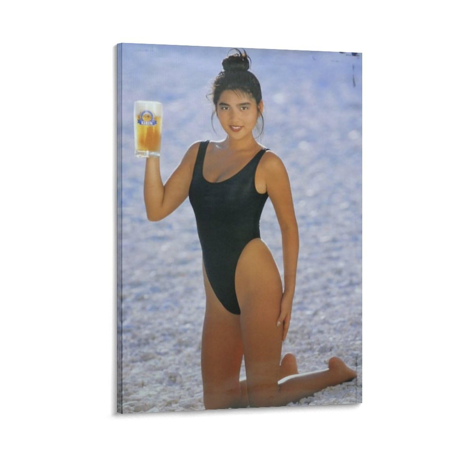 Amazon.co.jp: 飯島直子水着セクシー写真ポスター壁の絵 ウォール