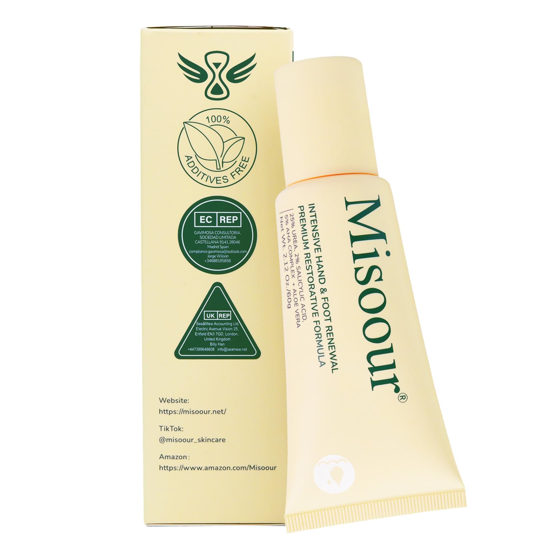 mossayu様♥Gel Starter & VIBANQM LOTION 2点 Amazon.com : Misoour 25% Urea Hand Cream for Feet with 2