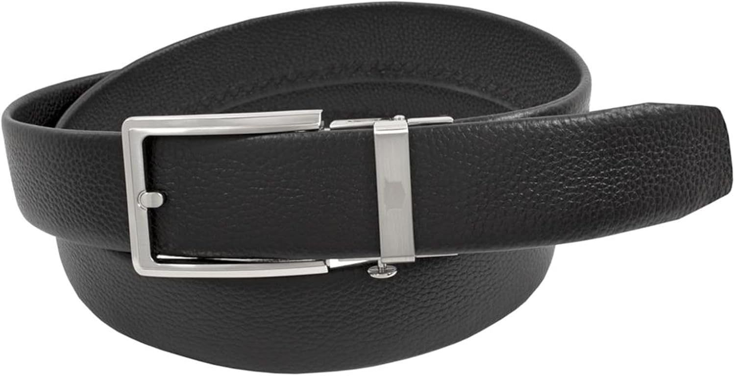 Florsheim 34mm Leather Track Belt