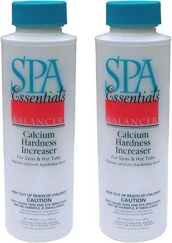 Spa Essentials 32534000-02 Dureza de calcio para spas y jacuzzis (paquete de 2), 12 oz