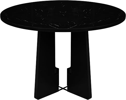 Miniatura 8 de Round Dining Table for 4, Modern Kitchen Dining Table, 43 Inch Round Dining Table for Kitchen Living Room