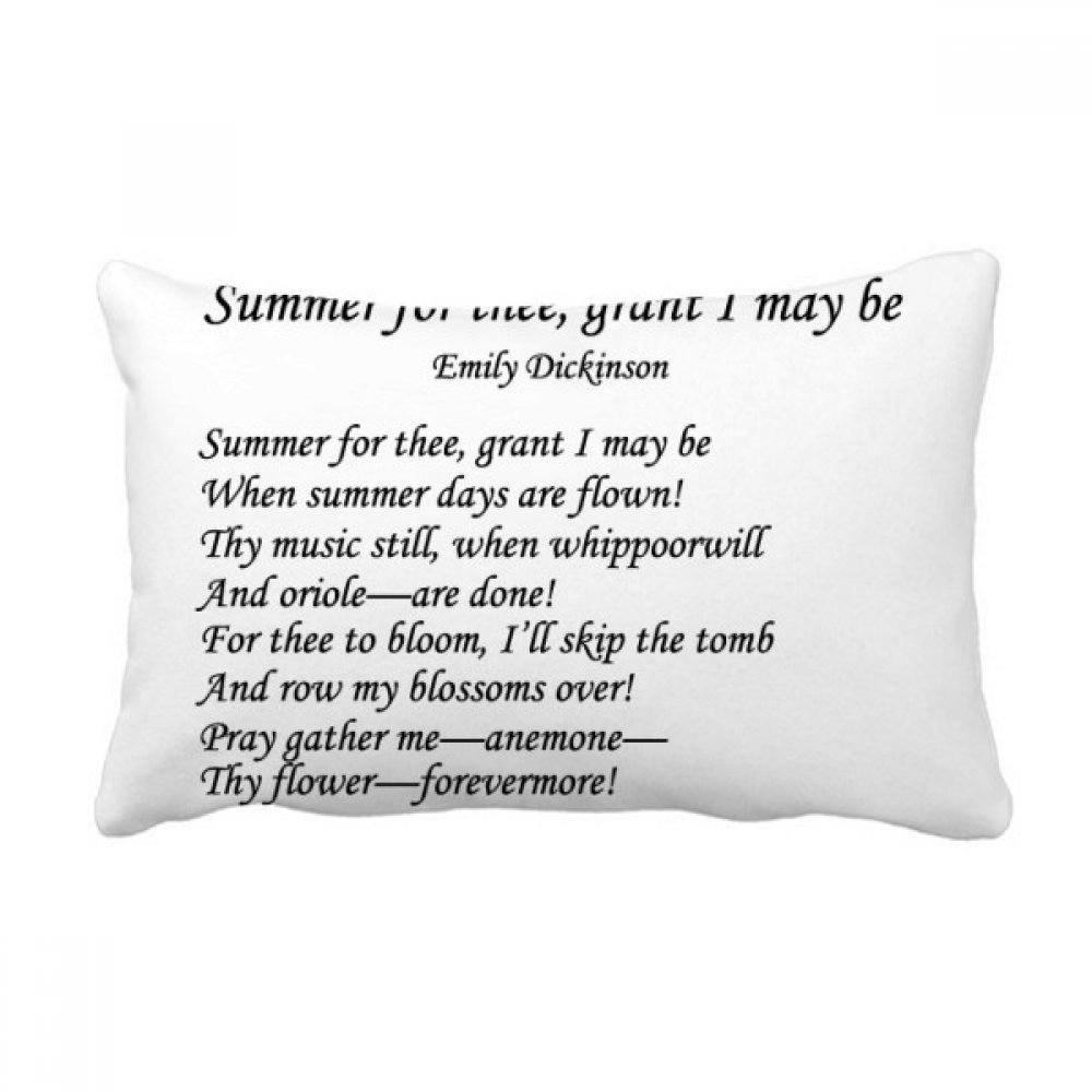 Coussin lombaire 16x24 pouces imprimé Dickinson multicolore avec insert inclus pour canapé