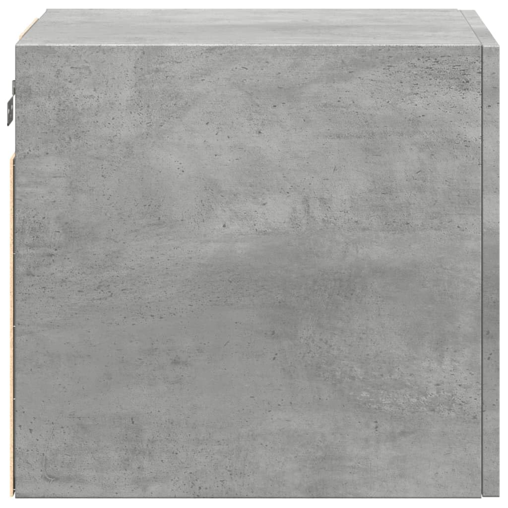 vidaXL Armoire Murale Gris béton 40x42,5x40 cm Bois d'ingénierie