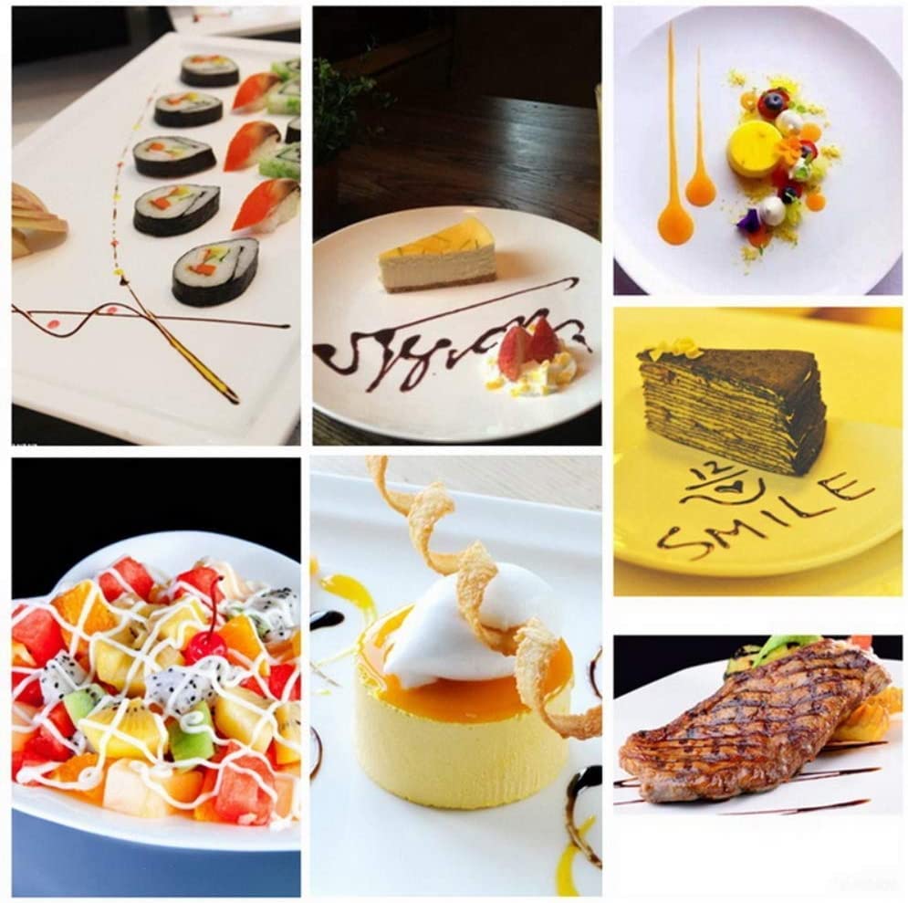 Cucchiaio Decorativo Di Precisione Inception Pro – Ideale Per Salse, Dolci E Cioccolato – Lunghezza 21 Cm – Accessorio Da Pasticceria