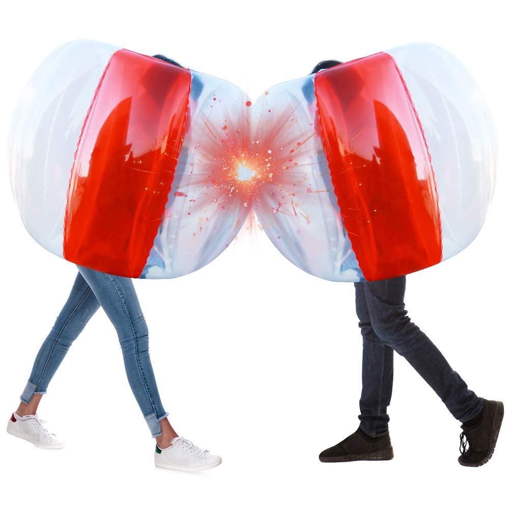 X XBEN Inflatable Bumper Ball Set of 2 for Kids, Giant Human Hamster Knockerball for Adult, Perfect Physical Outdoor Active Play, 47Inch