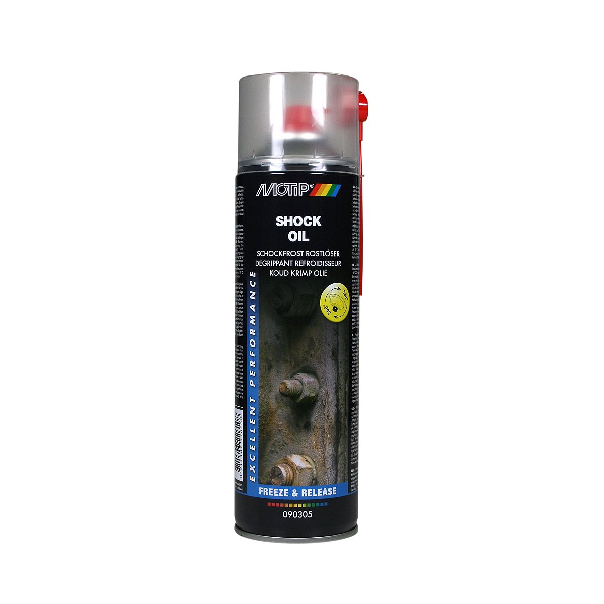 Motip Shock Oil Spray - 500 ml