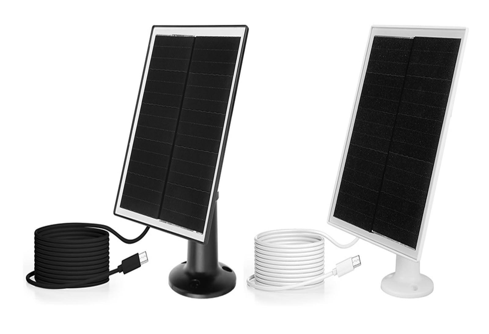Panel Solar For Exteriores De 30W Y 5V, Montaje En Pared Ajustable