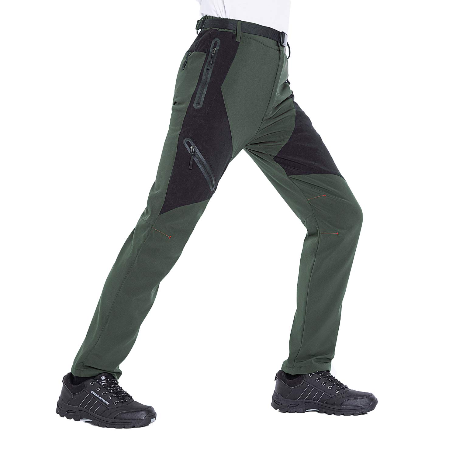 LUI SUI Herren Outdoor Atmungsaktive Wanderhose Leichte Wind