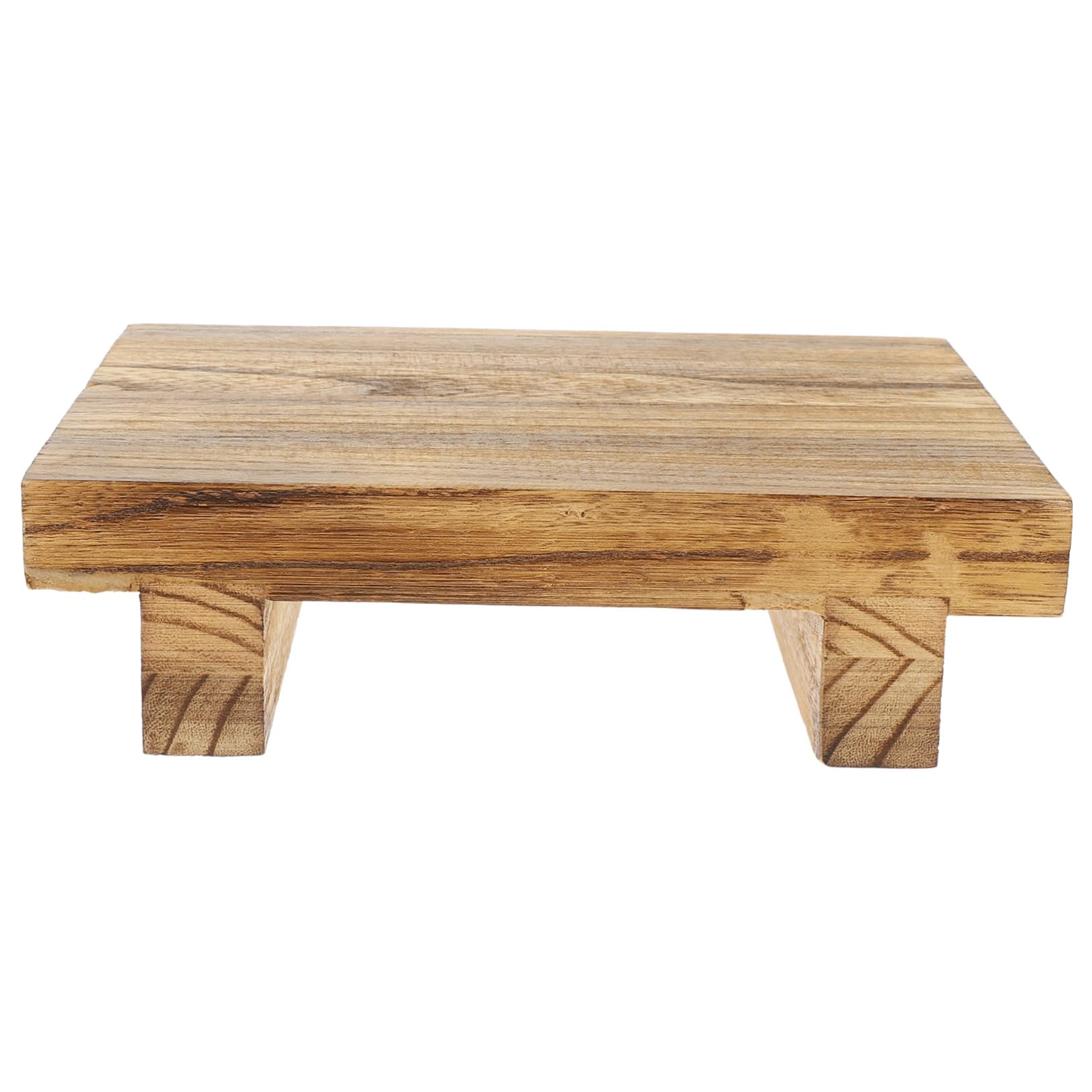 FOYTOKI Wooden Footstool for Vintage Style Shoe Changing Stool Household Stool for Kindergarten Use Rustic Design for Home Decor