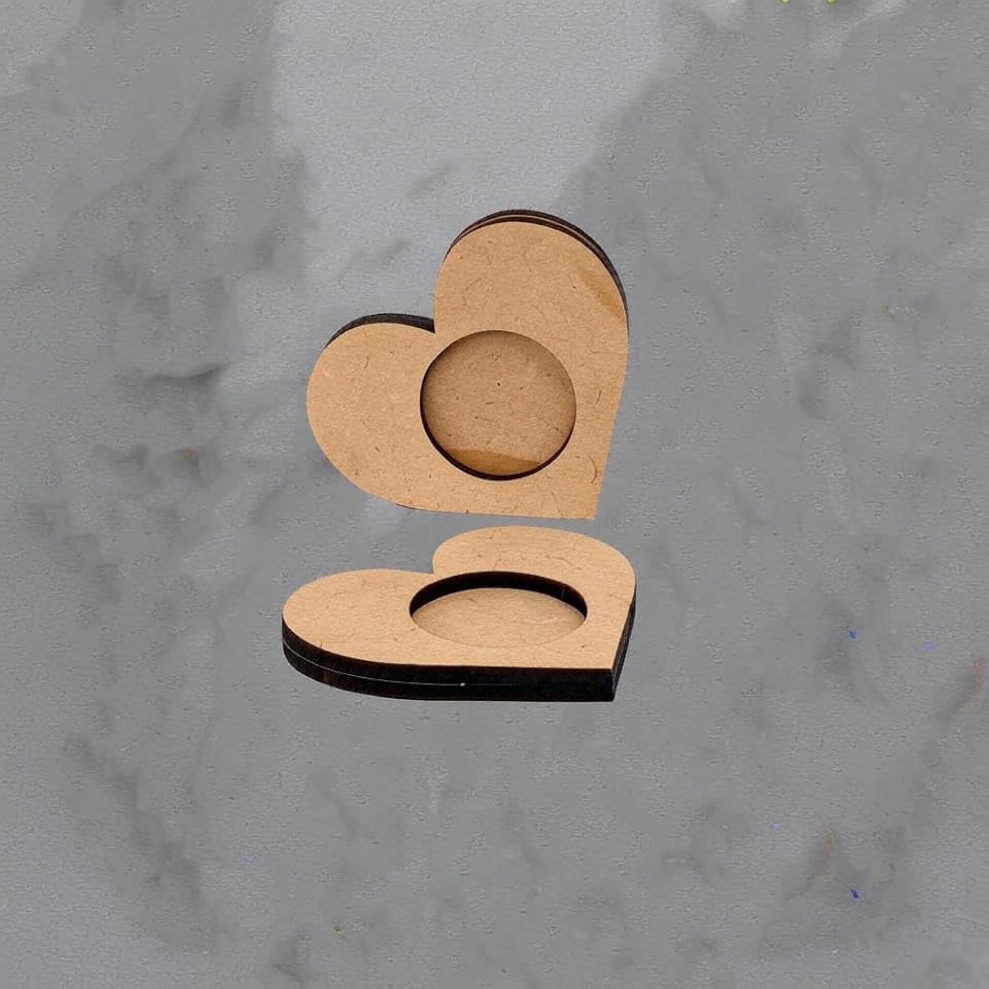 Heart-Shaped Tealight Candle Holder Stand