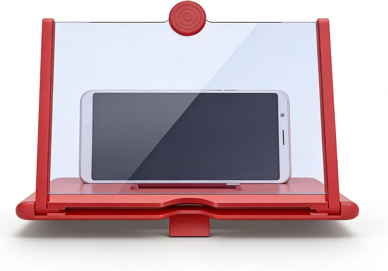Screen Magnifier –3D HD Mobile Phone Magnifying Projector Screen Enlarger for Movies, Videos, and Gaming–Foldable Phone Stand with Screen Amplifier–Supports All Smartphones (14 inch)