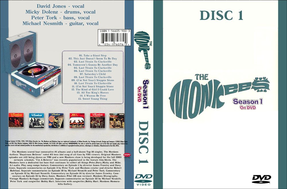 ザ・モンキーズThe Monkees: Season One [DVD] The Monkees: Season 1 : Amazon.com.au: Movies & TV