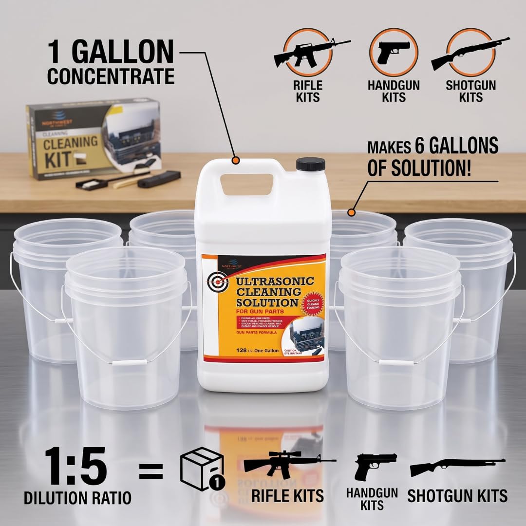 Ultrasonic Gun Cleaning Solution - Heavy Duty -4 Ultrasonic Gun Cleaning Solution - Heavy Duty -4
